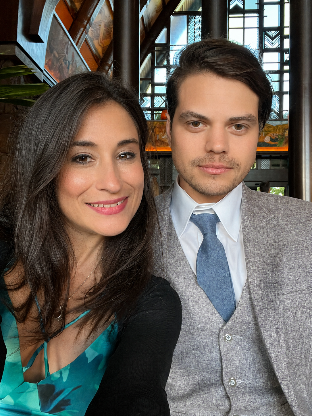 Karl and Meriette together